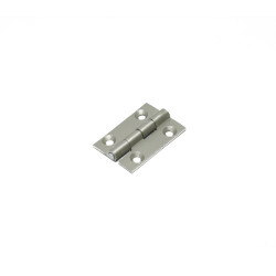 G&uuml;ven Fixed Hinge 4Mm Narrow Aluminium Satin - 2