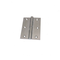 G&uuml;ven Fixed Hinge 6Cm Aluminium Satin - 1