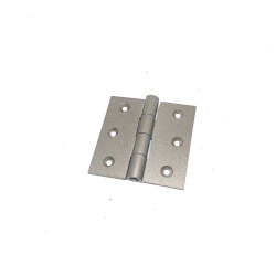 G&uuml;ven Fixed Hinge 6Cm Wide Aluminium Satin - Güven