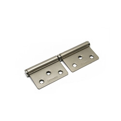 G&uuml;ven Steel Hinge Panel 120Mm 2.5Mm Satin - Güven