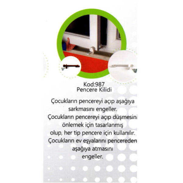 Güzel Kilit Pencere Kilidi