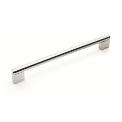 Hand Style Aluminium Handle 128mm Chrome - Umut