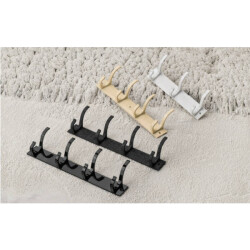 Hand Style Hanger 4 Hooks Chrome - Umut