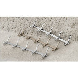Hand Style Hanger 5 Hooks Chrome - Umut