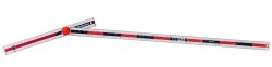 Hultafors PS120 Alüminyum Dört Fonksiyonlu Açı ve İşaretleme Cetveli 120 cm 253501 - 3