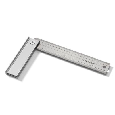 Hultafors QUATTRO25 Ayarlı Üç Açılı Çelik Gönye 250 mm 253103 - 1