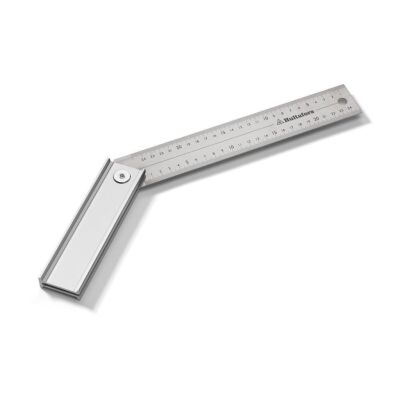 Hultafors QUATTRO25 Ayarlı Üç Açılı Çelik Gönye 250 mm 253103 - 3