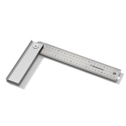 Hultafors QUATTRO25 Ayarlı Üç Açılı Çelik Gönye 250 mm 253103 - 1