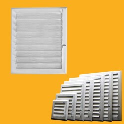 Istanbul Aluminum Culvert 45X45 White - İstanbul