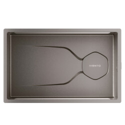 Ivento 952497 Nano Grey Paslanmaz Çelik Evye Set - Ivento