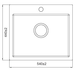 Ivento CM5444 Paslanmaz Çelik Evye - 2