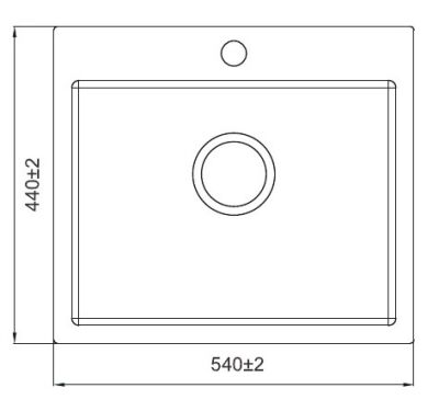 Ivento CM5444 Paslanmaz Çelik Evye - 2