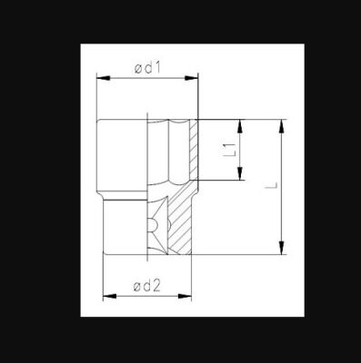 İzeltaş Lokma Anahtar 16mm 1/2 Altı Köşe - 2