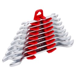 Izeltas Two Mouth Spanner Set Short Size 8 pcs - İzeltaş