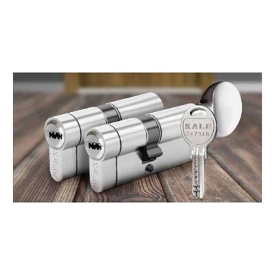 Kale 264 Set of 2 Satin Common Key with Trap and Latch - 1