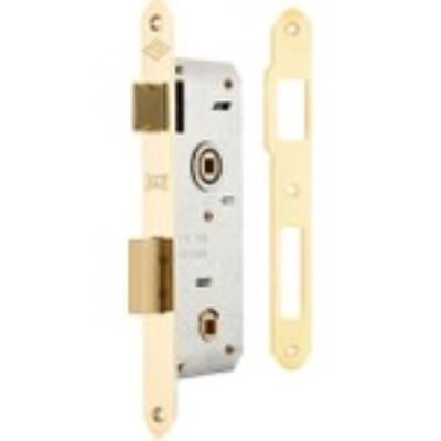 Kale Kilit 149R WC Sarı Oval Rozetli Delikli 45mm - 1