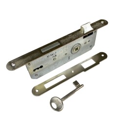 Kale Kilit 151R Oda Ekstra Kilit 35mm Nikel Oval - Kale Kilit