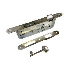 Kale Kilit 151R Oda Ekstra Kilit 40mm Nikel Oval - 1