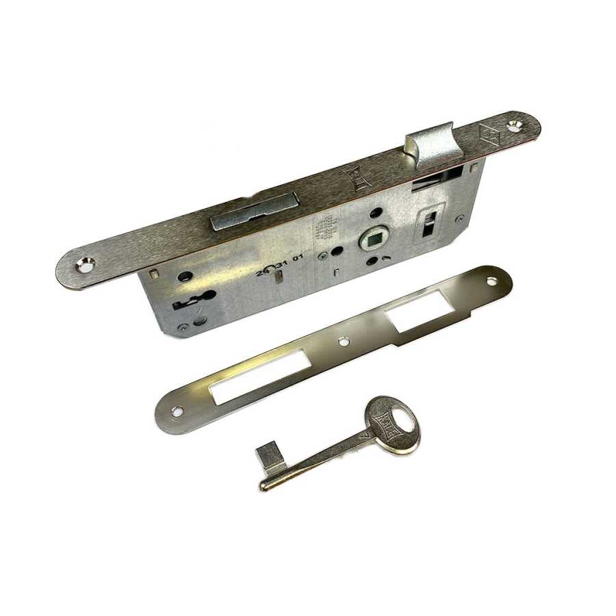 Kale Kilit 151R Oda Ekstra Kilit 40mm Nikel Oval  