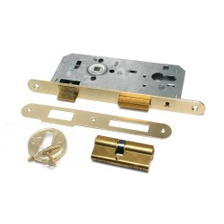 Kale Kilit 152R 45mm Silindirli Sarı Oval - 4