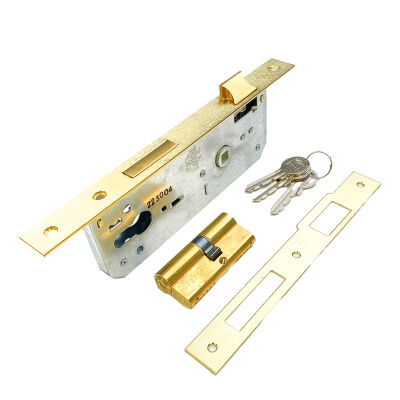 Kale Kilit 152R External Door Cylinder Lock with Bearing 35mm Yellow - 1