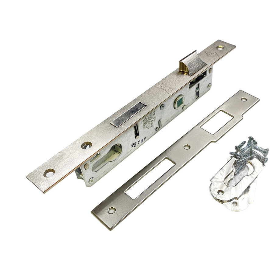 Kale Kilit 153 Silindirli Barelsiz Dar Tip 20mm Nikel  