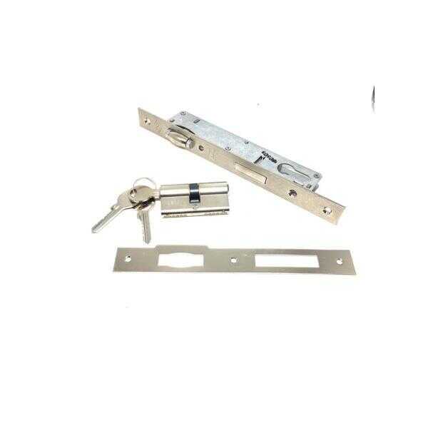 Kale Kilit 155 Silindirli 20mm Makaralı Nikel  