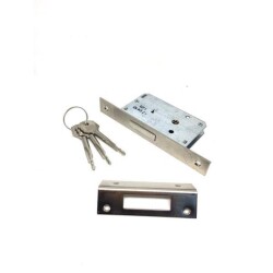 Kale Kilit 157F Emniyet Kilidi 5 Anahtar 2 Tür Silindirli - Kale Kilit