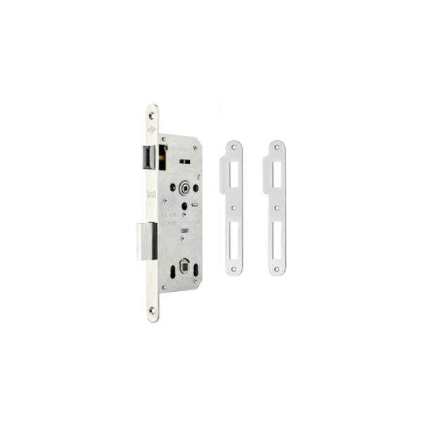 Kale Kilit 169R WC Banyo 40mm Rulmanlı Rozetli Nikel Oval  