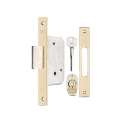 Kale Kilit 189F Safety Lock 3 Shaft 3 Key Nickel - 1