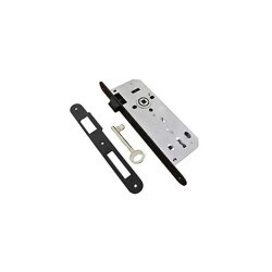 Kale Kilit 229 Silent Mortise WC / Bathroom Door Lock Black - Kale