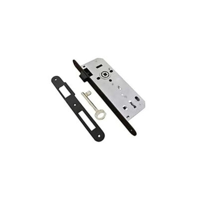 Kale Kilit 229 Silent Mortise WC / Bathroom Door Lock Black - 1