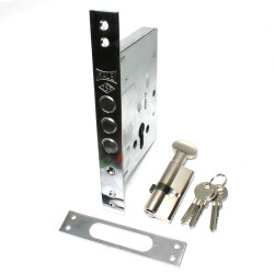 Kale Kilit 257 Steel Door Lock Safety Plus Satin - Kale Kilit