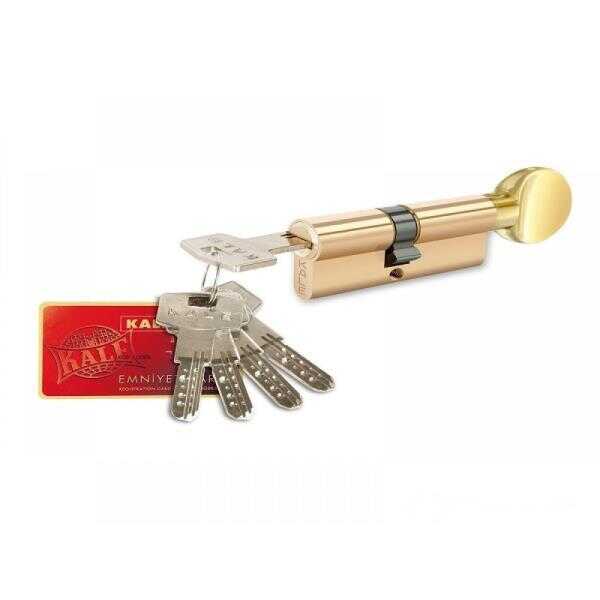 Kale Kilit Barel 164BME 68mm Çelik Pim Mandallı Sarı  