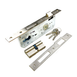 Kale Lock 152R Exterior Door 35Mm Cylinder Nickel - Kale Kilit