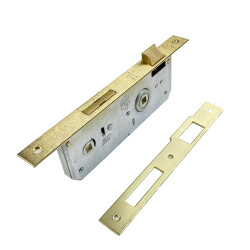 Kale Lock 169R Wc Bathroom 35Mm Ball Bearing Rosette Yellow - 1