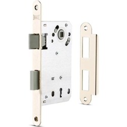 Kale Lock 221 Silent Interior Door Plastic Sliding Mortise with Latch - Kale Kilit