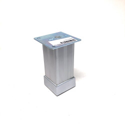 Kapsan Aluminium Leg 40X40Mm H:10Cm Matt Anodizing - Kapsan