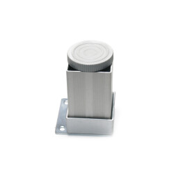 Kapsan Aluminum Leg 40X40Mm H:7 Cm Matte eloxal - Kapsan