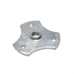 Kapsan Ayak Metal Somun M10 Delikli Çinko - 2