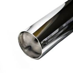 Kapsan Leg Metal, Coffee Table Leg, For Wood, Chrome R:60Mm 41Cm - Kapsan