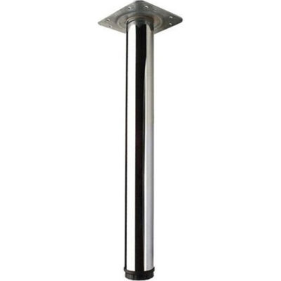 Kapsan Leg Metal Table Conical Chrome &Oslash;:42&amp;16M H:41Cm For Wood - 1