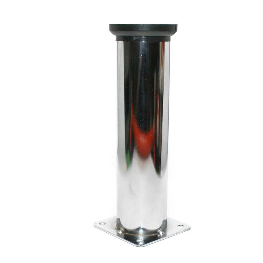 Kapsan Metal Baza Ayağı Krom Ø38mm H:15cm