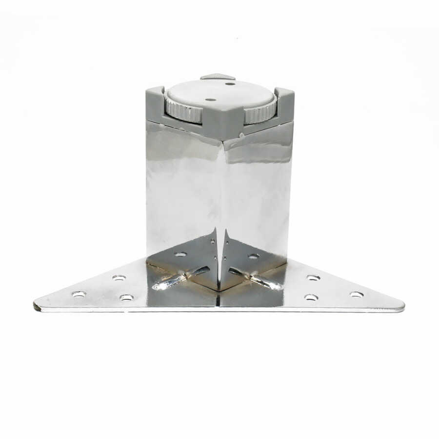 Kapsan Metal Baza Ayağı Krom Ø40X40mm H:7cm
