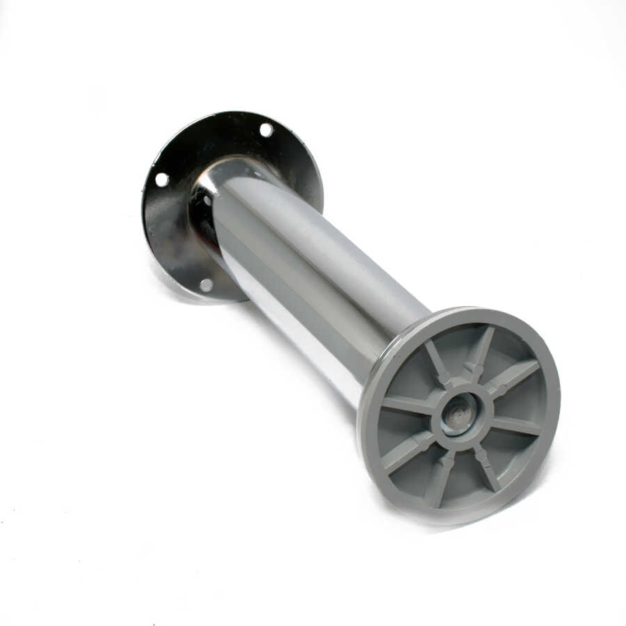 Kapsan Metal Baza Ayağı Krom Eğik Ø42mm H:15cm