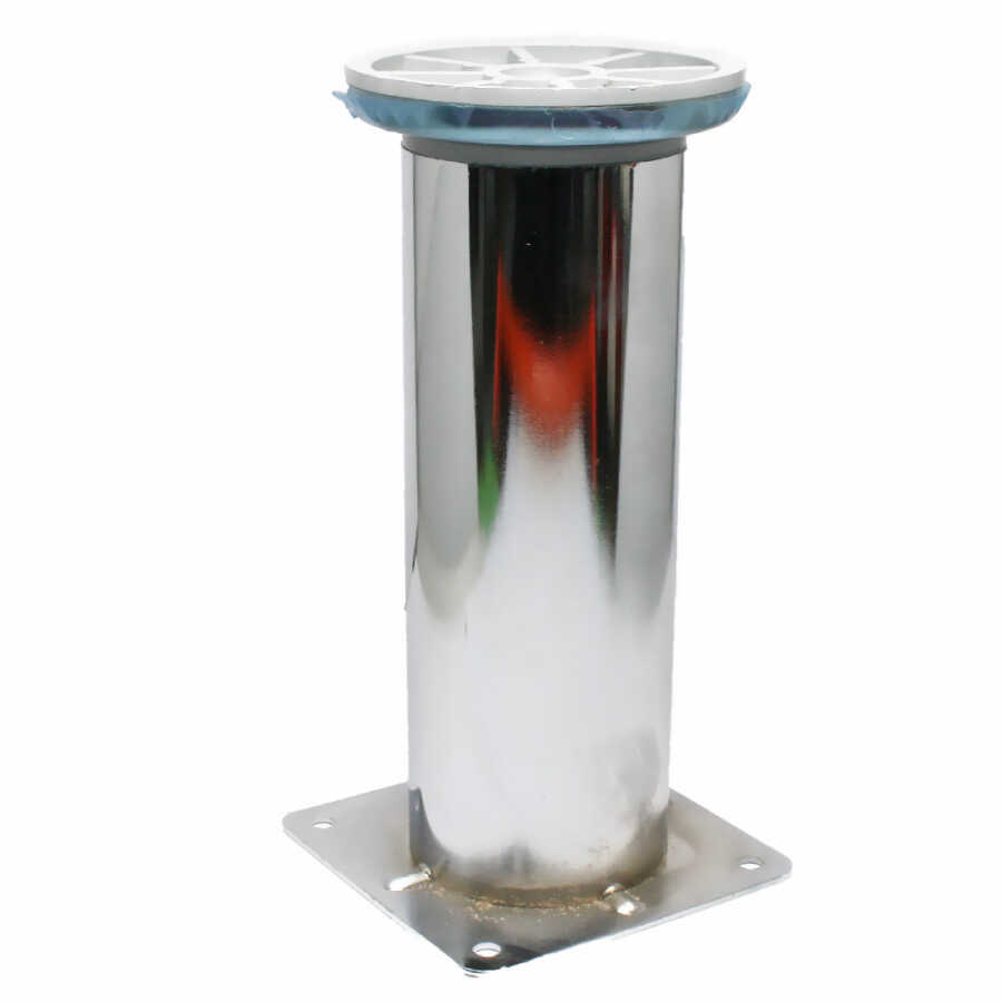 Kapsan Metal Baza Ayağı Krom Metal Tablalı H:15cm