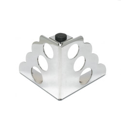 Kapsan Metal Chair Leg Chrome Small Circle H:100 Mm - Kapsan