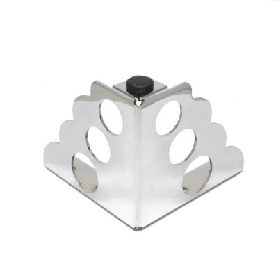 Kapsan Metal Chair Leg Chrome Small Circle H:100 Mm - 1