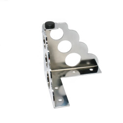 Kapsan Metal Chair Leg Chrome Small Circle H:100 Mm - 2