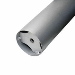 Kapsan Metal Chrome Table Leg 60X60Mm Base 480X480Mm - Kapsan